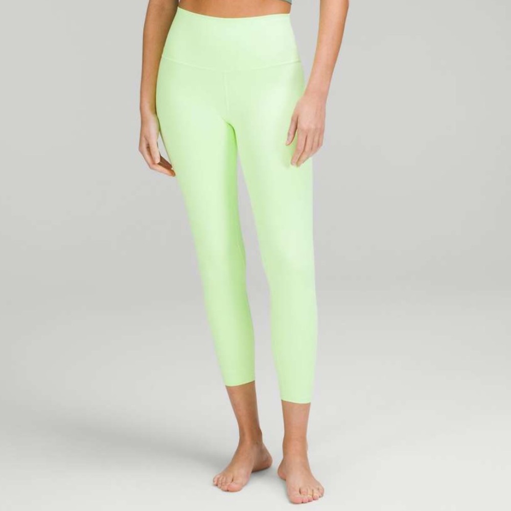 Lululemon Align High-Rise Leggings in "Faded Zap" 25 in
